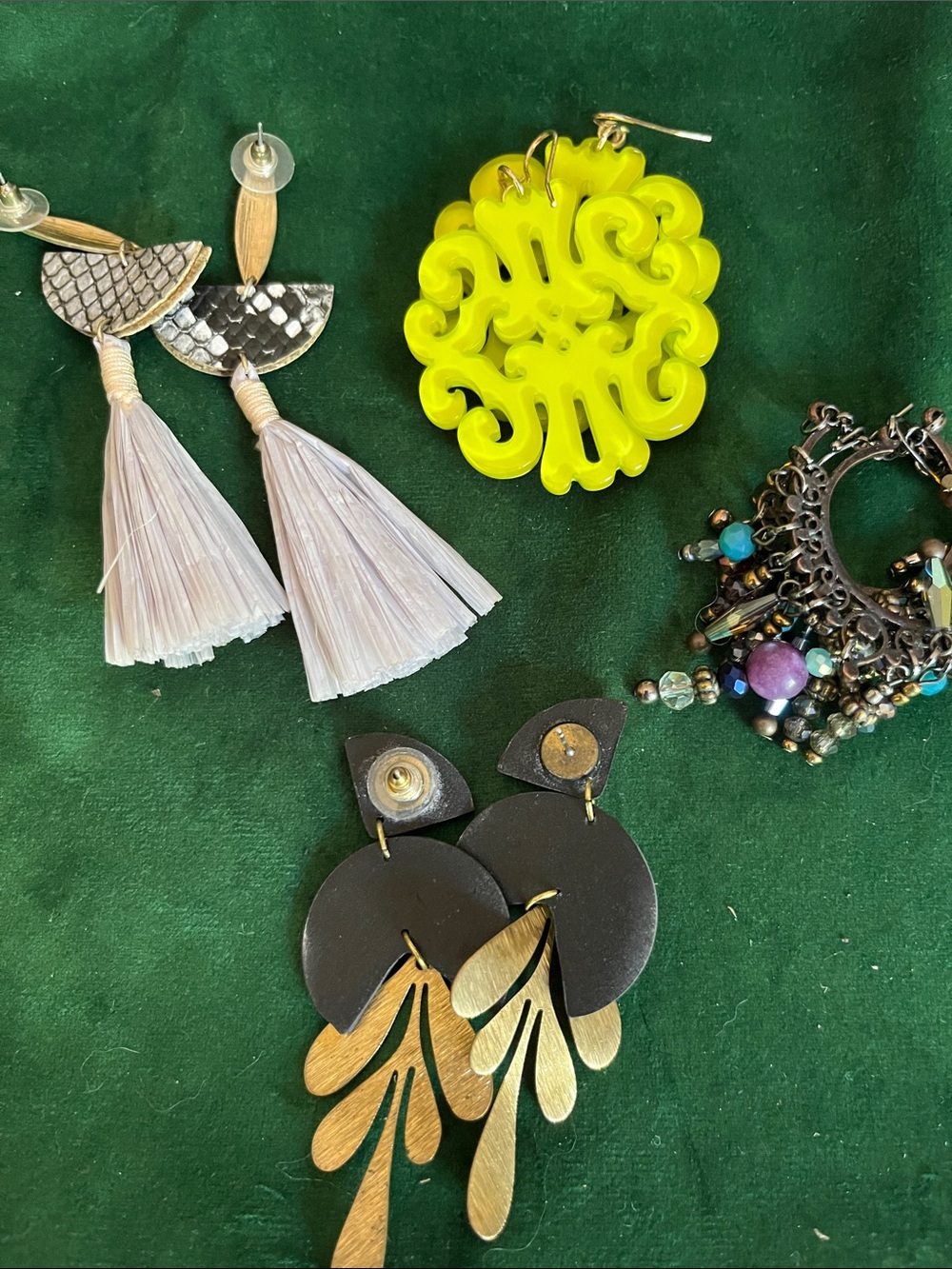 4 pair earring lot